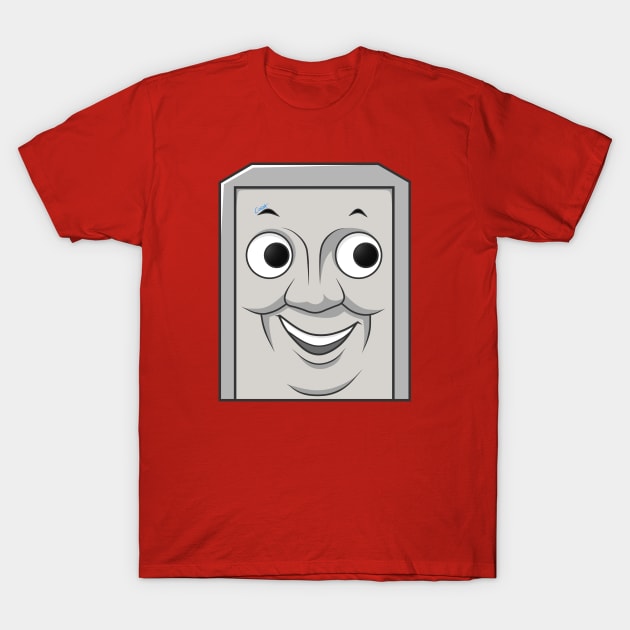 Bertie happy face T-Shirt by corzamoon